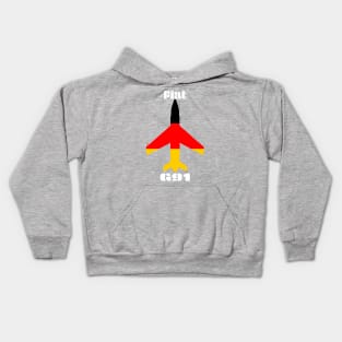 Fiat G.91 (Germany) Kids Hoodie